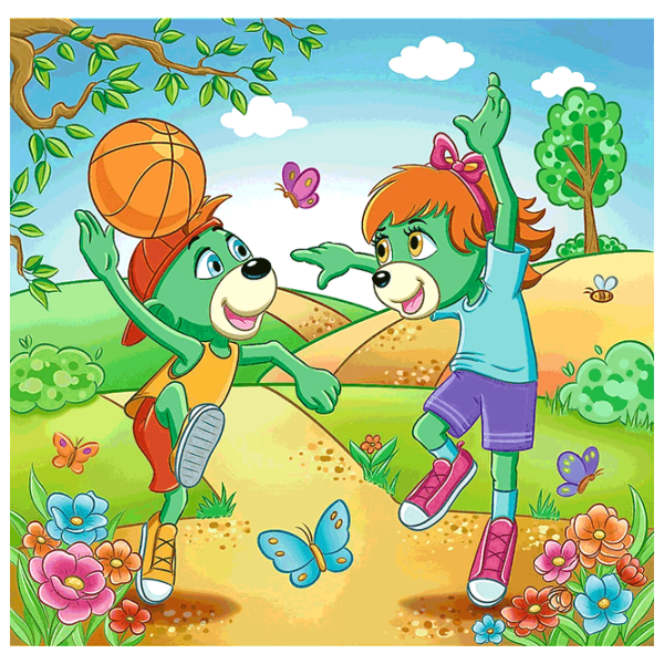 Puzzle Trefl The Treflik Family 3+/ Numărul de piese: 106 photo 4 Puzzle Trefl The Treflik Family 3+/ Numărul de piese: 106 photo 4