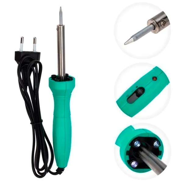 Ciocan de lipit Rexant 12-0138 48 W / Plastic / De contact photo 2