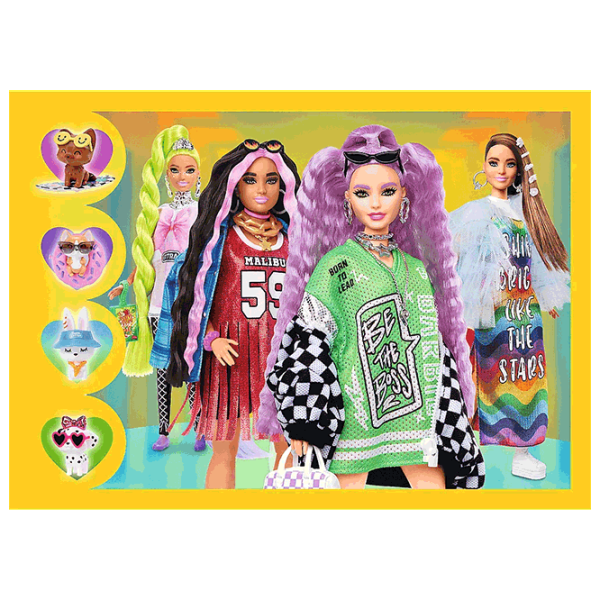 Puzzle Trefl Happy world of Barbie 4+/ Numărul de piese: 207 photo 3 Puzzle Trefl Happy world of Barbie 4+/ Numărul de piese: 207 photo 3
