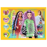 Puzzle Trefl Happy world of Barbie 4+/ Numărul de piese: 207 photo 3