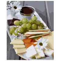 Картина по номерам Strateg Сбалансированный завтрак GS1030 50 x 40 см / Вертикальная