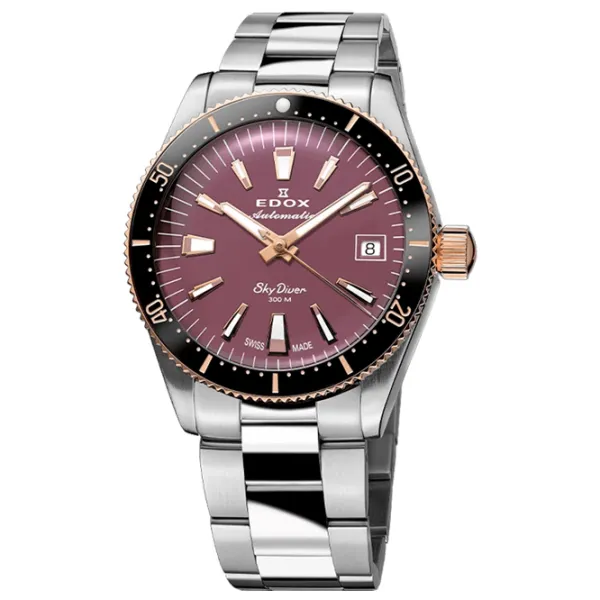 Наручные часы унисекс Edox 80131-357RNRM-VIO Механический / 38 мм photo 1 Наручные часы унисекс Edox 80131-357RNRM-VIO Механический / 38 мм photo 1