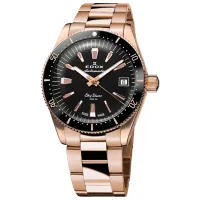 Ceas de mână unisex Edox 80131-37RNM-NI Mecanic / 38 mm