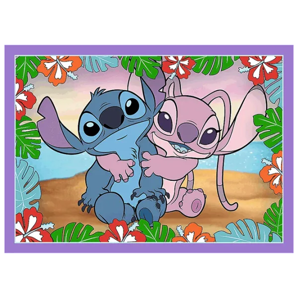 Puzzle Trefl Lilo & Stitch's Crazy Day 4+/ Numărul de piese: 207 photo 2