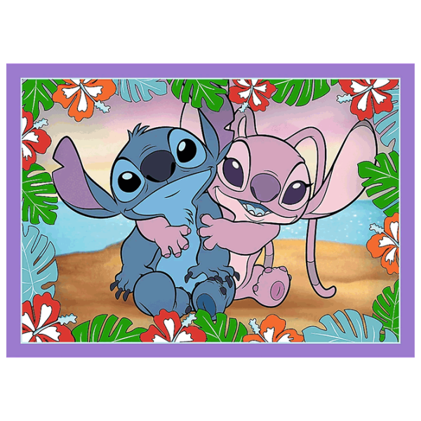 Puzzle Trefl Lilo & Stitch's Crazy Day 4+/ Numărul de piese: 207 photo 2