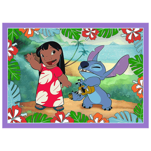 Puzzle Trefl Lilo & Stitch's Crazy Day 4+/ Numărul de piese: 207 photo 3