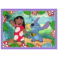 Puzzle Trefl Lilo & Stitch's Crazy Day 4+/ Numărul de piese: 207 photo 3