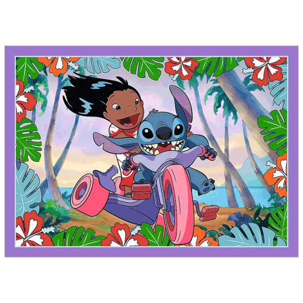 Puzzle Trefl Lilo & Stitch's Crazy Day 4+/ Numărul de piese: 207 photo 4