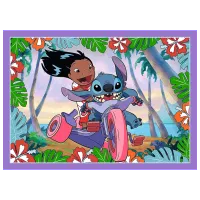 Puzzle Trefl Lilo & Stitch's Crazy Day 4+/ Numărul de piese: 207 photo 4