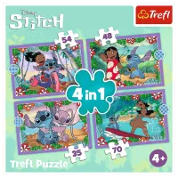 Puzzle Trefl Lilo & Stitch's Crazy Day 4+/ Numărul de piese: 207 photo 6