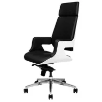 Fotoliu de birou CUSTO Houston Piele artificială/ Black photo 3