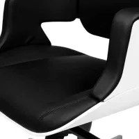 Fotoliu de birou CUSTO Houston Piele artificială/ Black photo 4