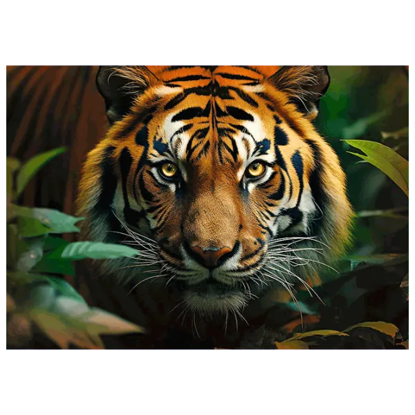 Puzzle Trefl Wild Tiger / Numărul de piese: 1000 photo 2