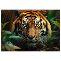 Puzzle Trefl Wild Tiger / Numărul de piese: 1000 photo 2