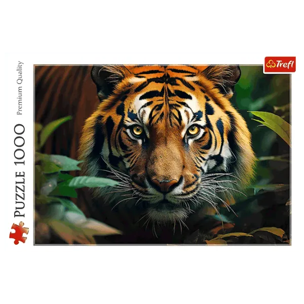 Puzzle Trefl Wild Tiger / Numărul de piese: 1000 photo 3