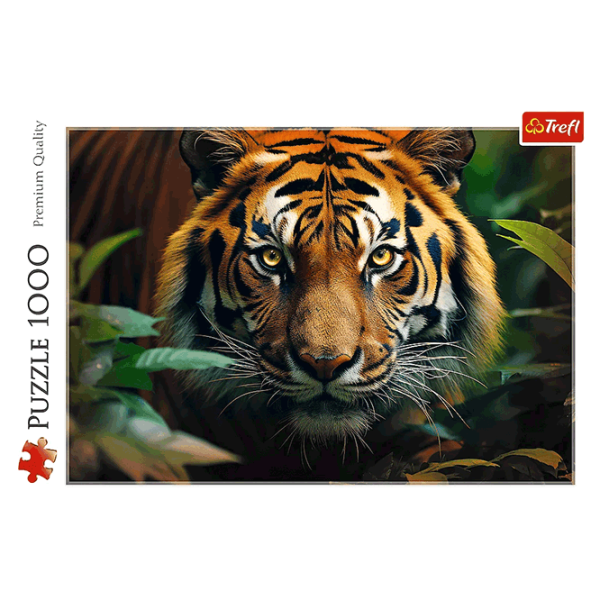 Puzzle Trefl Wild Tiger / Numărul de piese: 1000 photo 3