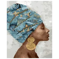 Картина по номерам Strateg Восточная красота GS1426 50 x 40 см / Вертикальная