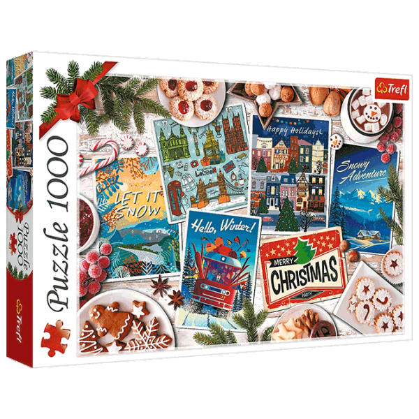 Puzzle Trefl Winter Memories / Numărul de piese: 1000 photo 1