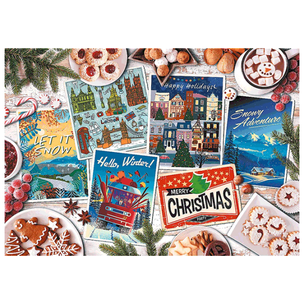 Puzzle Trefl Winter Memories / Numărul de piese: 1000 photo 2