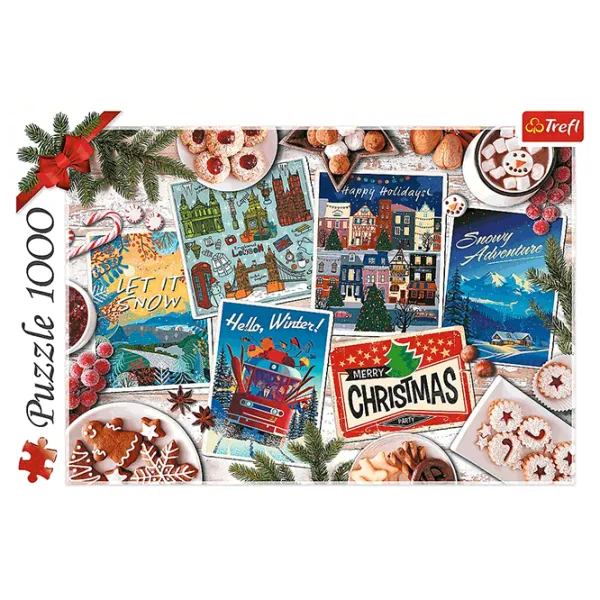 Puzzle Trefl Winter Memories / Numărul de piese: 1000 photo 3