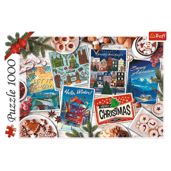 Puzzle Trefl Winter Memories / Numărul de piese: 1000 photo 3