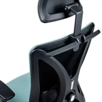 Fotoliu de birou CUSTO Lisabona Piele artificială/ Blue photo 4