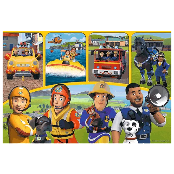 Puzzle Trefl Fireman 3+/ Numărul de piese: 24 photo 2 Puzzle Trefl Fireman 3+/ Numărul de piese: 24 photo 2