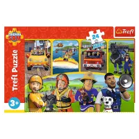 Puzzle Trefl Fireman 3+/ Numărul de piese: 24 photo 3