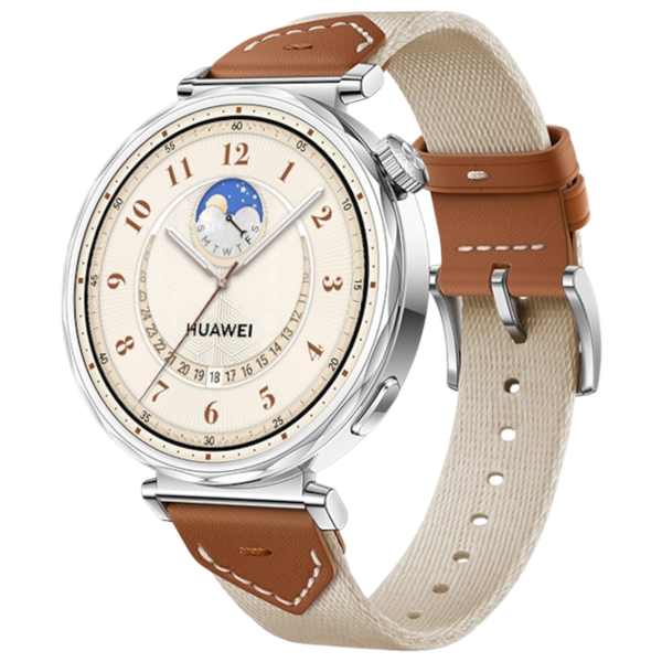 Умные часы Huawei Watch GT 5  1.32" / 41 мм / Серебряный - Коричневый / VLI-B19 photo 1