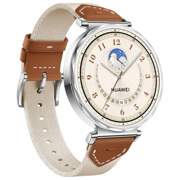 Умные часы Huawei Watch GT 5  1.32" / 41 мм / Серебряный - Коричневый / VLI-B19 photo 3