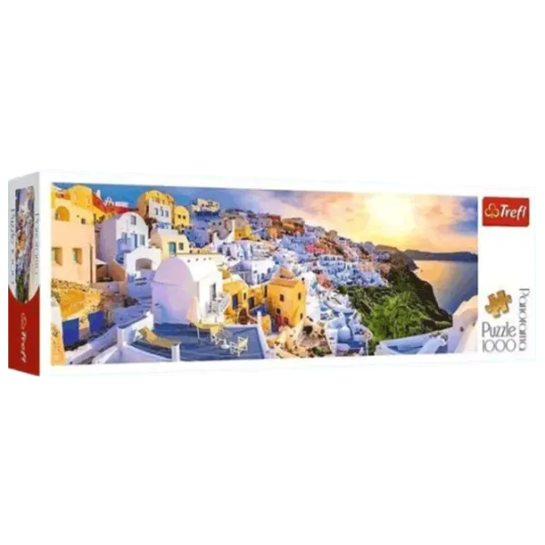 Puzzle Trefl Santorini, Greece / Numărul de piese: 1000 photo 1