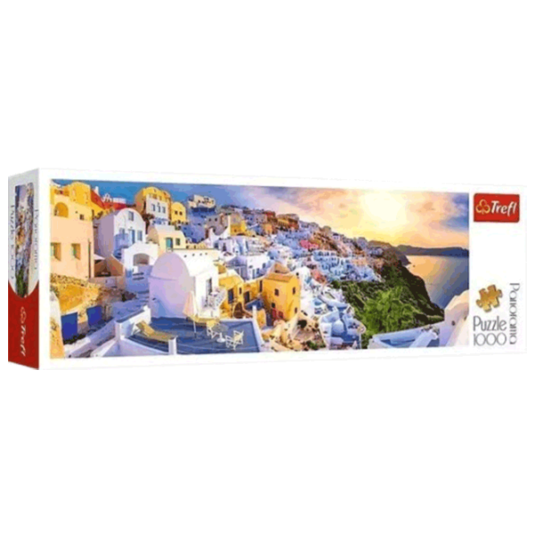 Puzzle Trefl Santorini, Greece / Numărul de piese: 1000 photo 1