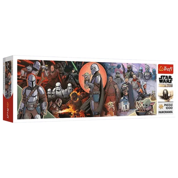 Puzzle Trefl Adventures of the Mandalorian 12+/ Numărul de piese: 1000 photo 1 Puzzle Trefl Adventures of the Mandalorian 12+/ Numărul de piese: 1000 photo 1