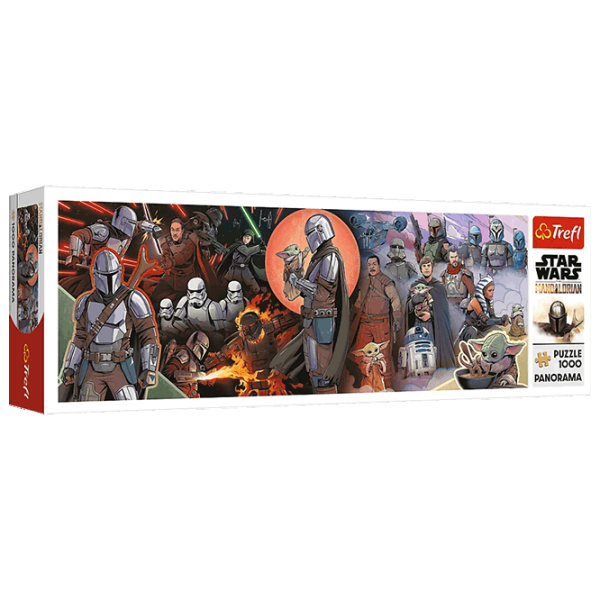 Puzzle Trefl Adventures of the Mandalorian 12+/ Numărul de piese: 1000 photo 1 Puzzle Trefl Adventures of the Mandalorian 12+/ Numărul de piese: 1000 photo 1