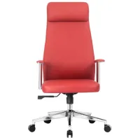 Fotoliu de birou CUSTO Malmo Piele artificială/ Red 