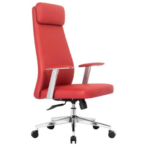 Fotoliu de birou CUSTO Malmo Piele artificială/ Red  photo 2 Fotoliu de birou CUSTO Malmo Piele artificială/ Red  photo 2