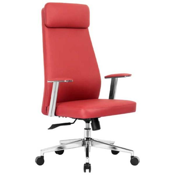 Fotoliu de birou CUSTO Malmo Piele artificială/ Red  photo 3 Fotoliu de birou CUSTO Malmo Piele artificială/ Red  photo 3