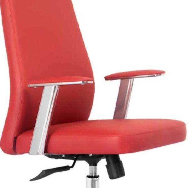 Fotoliu de birou CUSTO Malmo Piele artificială/ Red  photo 4 Fotoliu de birou CUSTO Malmo Piele artificială/ Red  photo 4