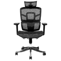 Офисное кресло CUSTO Porto Акриловая сетка/ Черный 