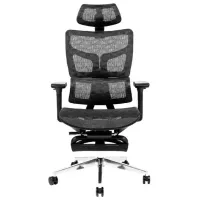 Офисное кресло CUSTO Napoli Акриловая сетка/ Черный 