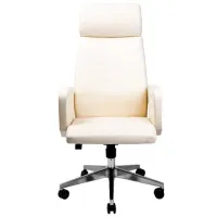 Fotoliu de birou CUSTO Amsterdam Piele artificială/ Beige 