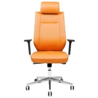 Fotoliu de birou CUSTO Barcelona Piele artificială/ Orange 