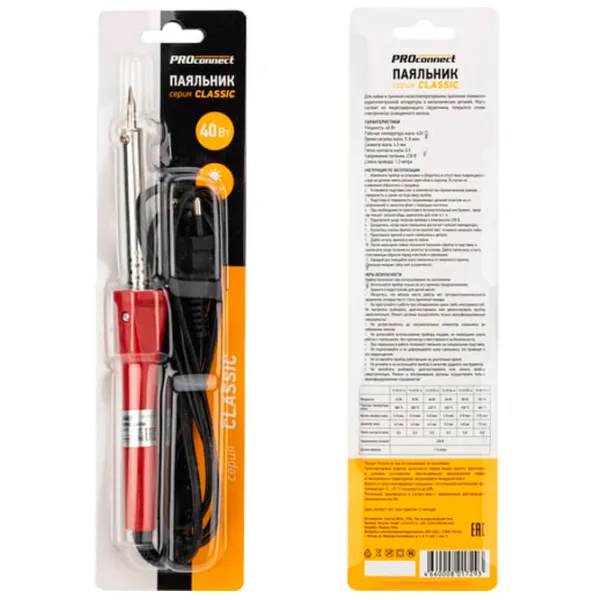 Ciocan de lipit Proconnect Clasic 40 W / Plastic / De contact photo 3