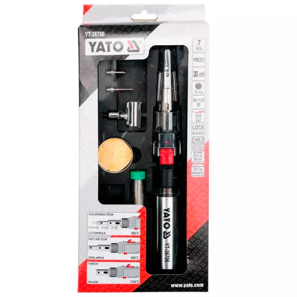 Ciocan de lipit Yato YT36706 125 W / Plastic / De contact photo 4
