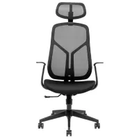 Офисное кресло CUSTO Bari Акриловая сетка/ Черный 