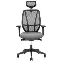 Офисное кресло CUSTO Oslo Акриловая сетка/ Серый 