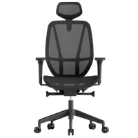 Офисное кресло CUSTO Oslo Акриловая сетка/ Черный 