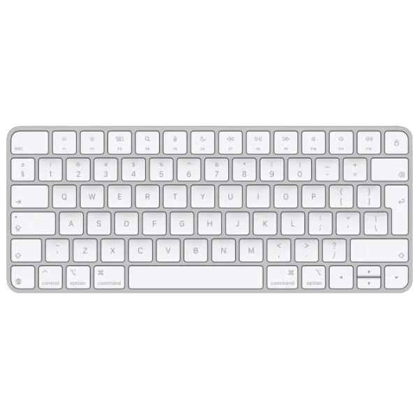 Клавиатура Apple Magic Keyboard Беспроводные + Проводные / Белый photo 1