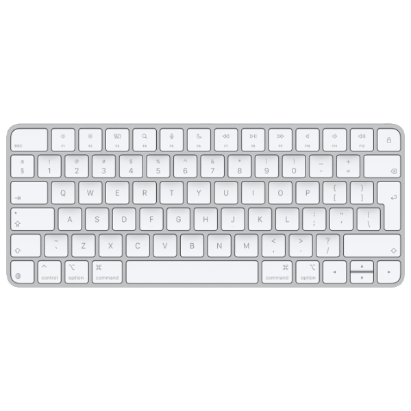 Клавиатура Apple Magic Keyboard Беспроводные + Проводные / Белый photo 1