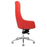 Fotoliu de birou CUSTO Paris Piele artificială/ Red photo 4